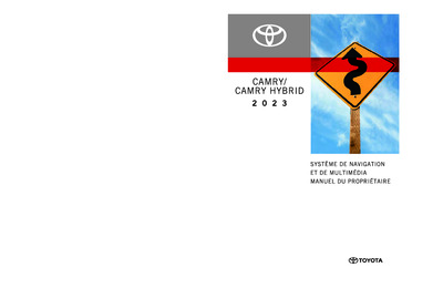 Couverture Notice Toyota Camry
