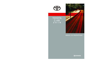 Couverture Notice Toyota C-HR
