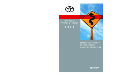 Couverture Notice Toyota Corolla