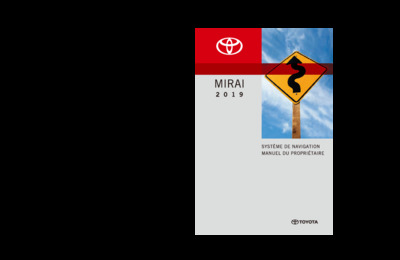 Couverture Notice Toyota Mirai