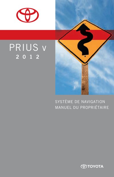 Couverture Notice Toyota Prius +