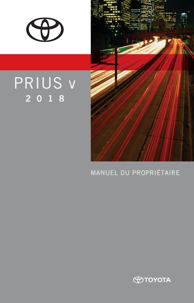 Couverture Notice Toyota Prius +