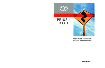 Couverture Notice Toyota Prius C