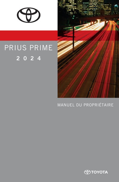 Couverture Notice Toyota Prius