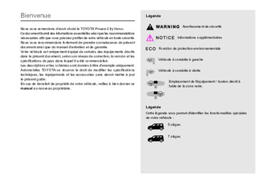 Couverture Notice Toyota Proace City