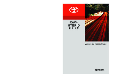 Couverture Notice Toyota Rav4