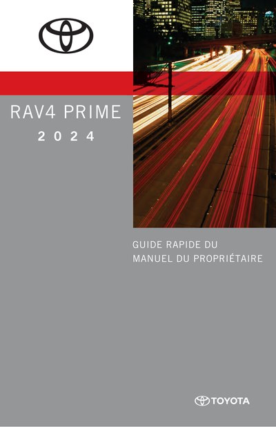 Couverture Notice Toyota RAV4