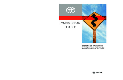 Couverture Notice Toyota Yaris