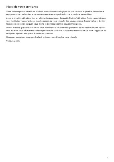 Couverture Notice Volkswagen Caddy