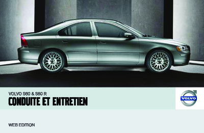 Couverture Notice Volvo S60