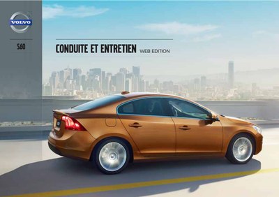 Couverture Notice Volvo S60