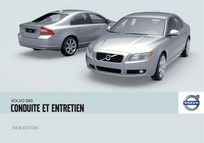 Couverture Notice Volvo S80