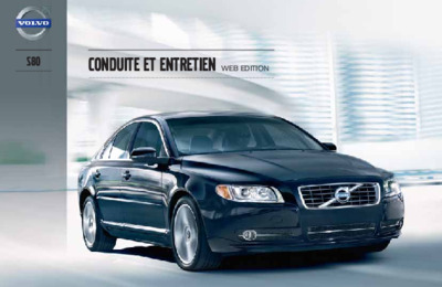 Couverture Notice Volvo S80