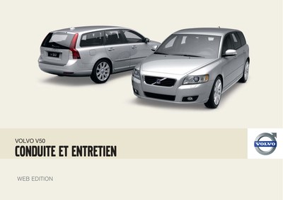Couverture Notice Volvo V50