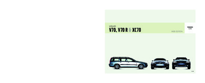 Couverture Notice Volvo XC70