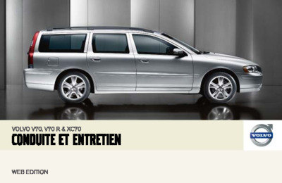 Couverture Notice Volvo V70