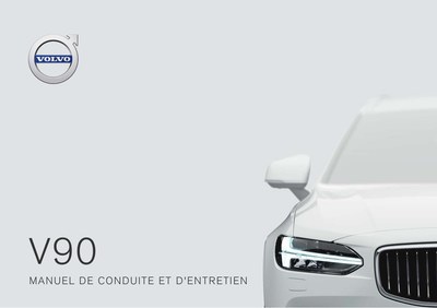 Couverture Notice Volvo V90