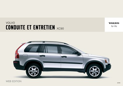 Couverture Notice Volvo XC90