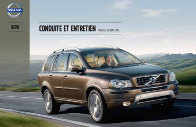 Couverture Notice Volvo XC90