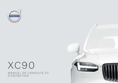 Couverture Notice Volvo XC90
